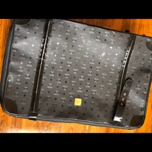 Vintage MCM travel luggage black